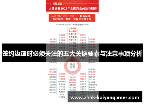 签约边锋时必须关注的五大关键要素与注意事项分析